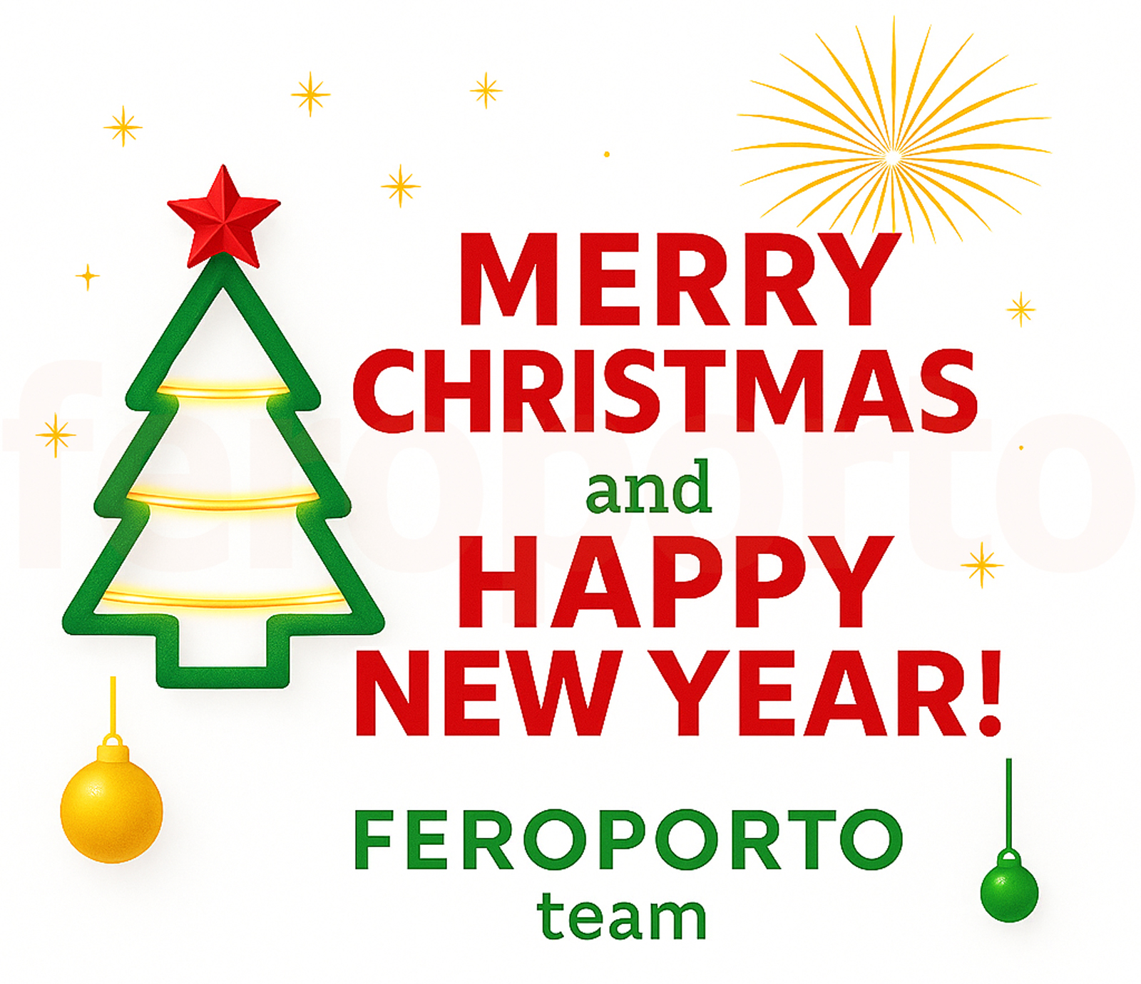 Joyeux Noël et bonne année 2026 !